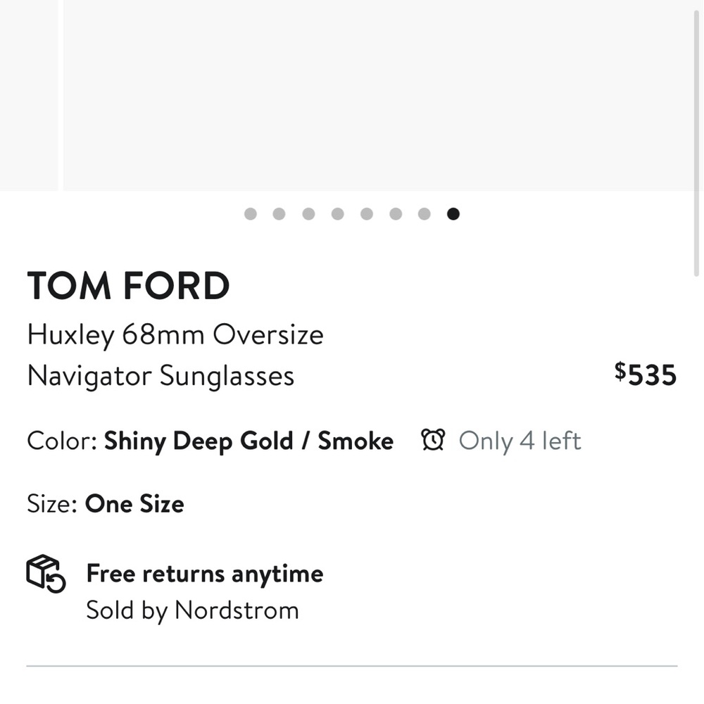 Tom Ford Ethan 60mm gradient sunglasses - Picture 5 of 7